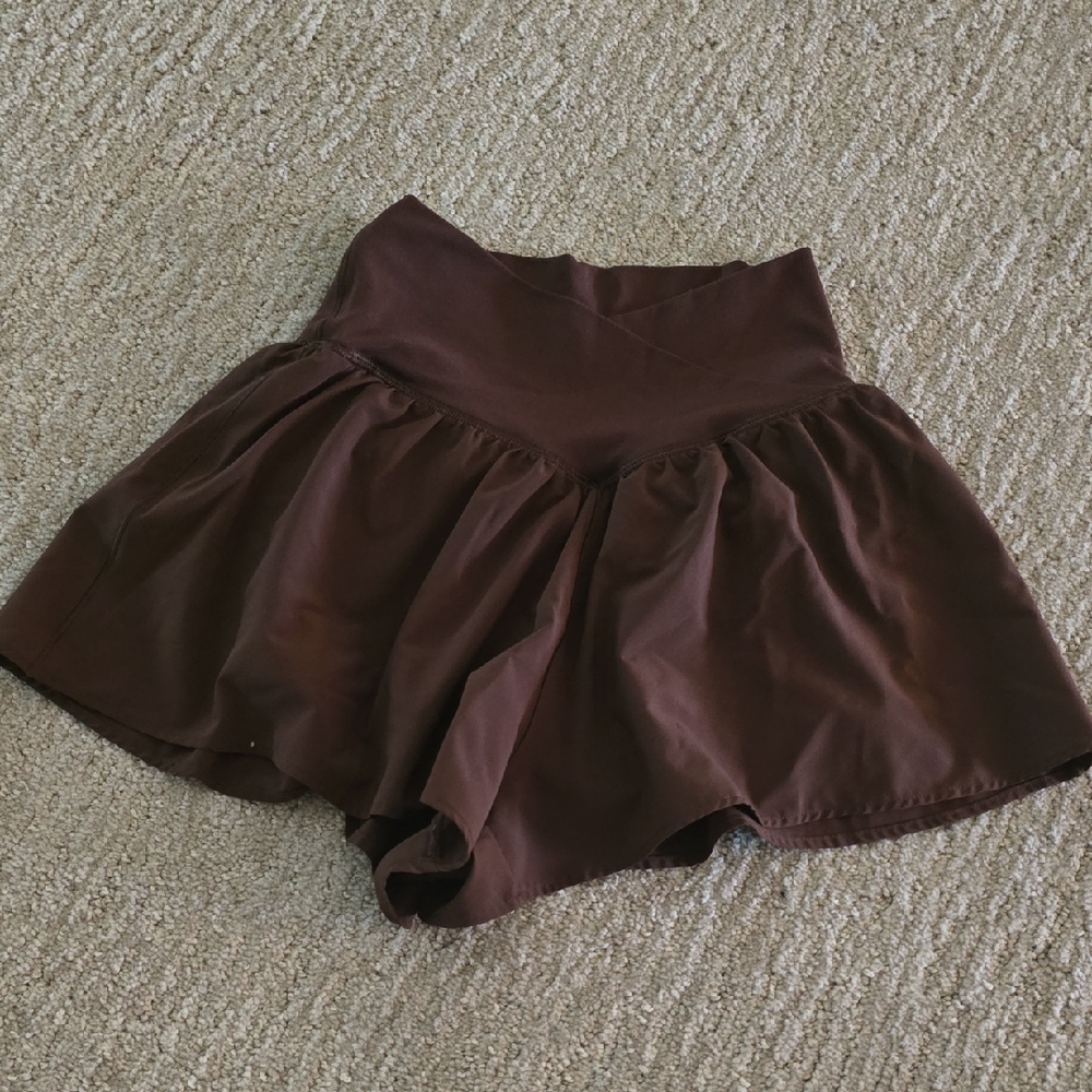 Aerie Dark Brown Women's Skorts